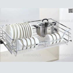 Giá xoong nồi,bát đĩa inox 304 nan dẹt EP80 – Eurogold