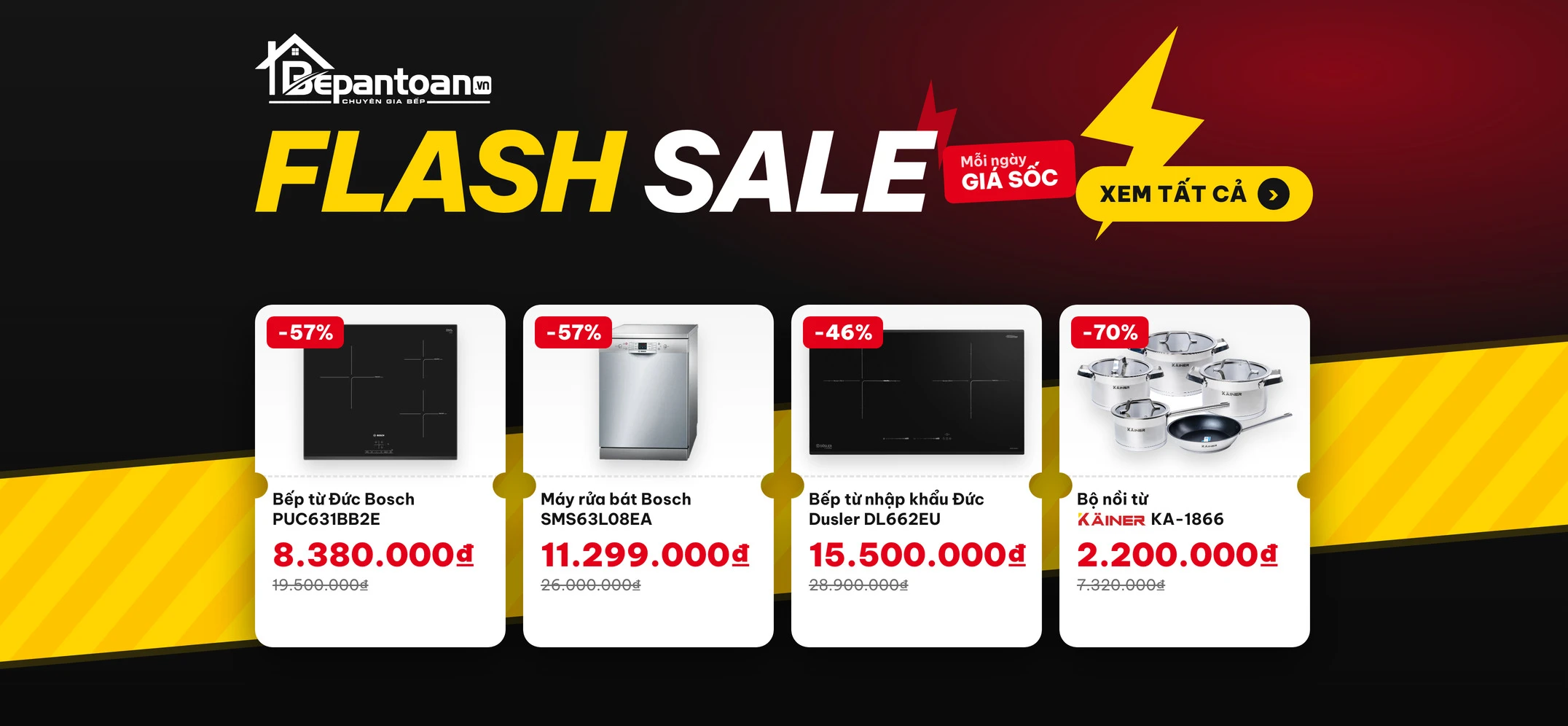 Flash Sale giá sốc mỗi ngày
