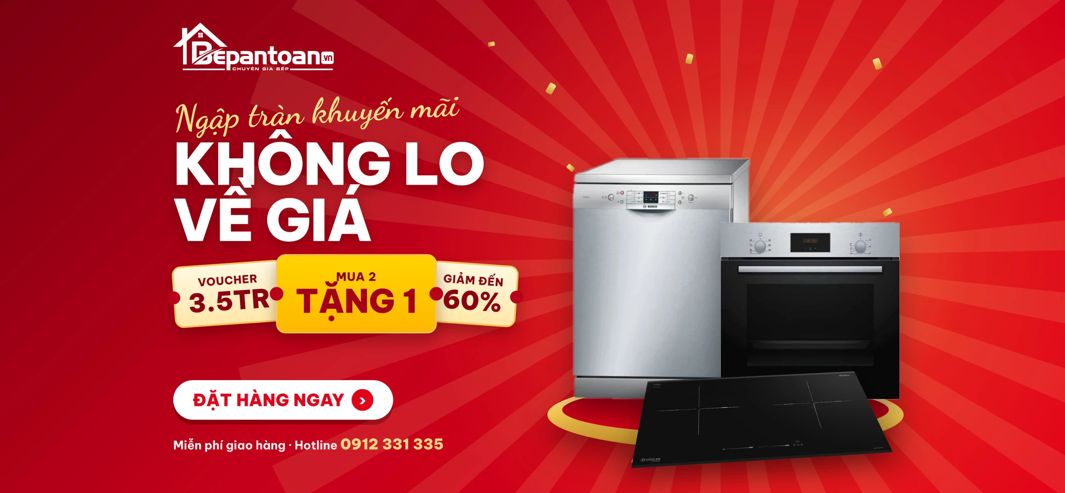 Ngập tràn khuyến mãi không lo về giá