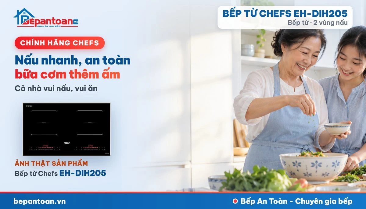 Bếp từ Chefs EH-DIH205 - gia đình