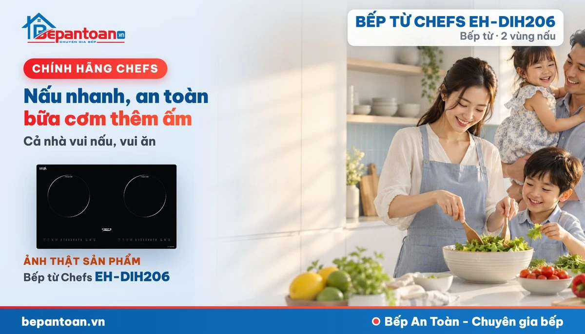 Bếp từ Chefs EH-DIH206 - gia đình