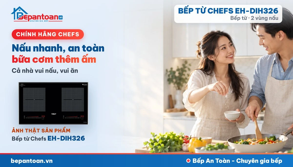 Bếp từ Chefs EH-DIH326 - gia đình