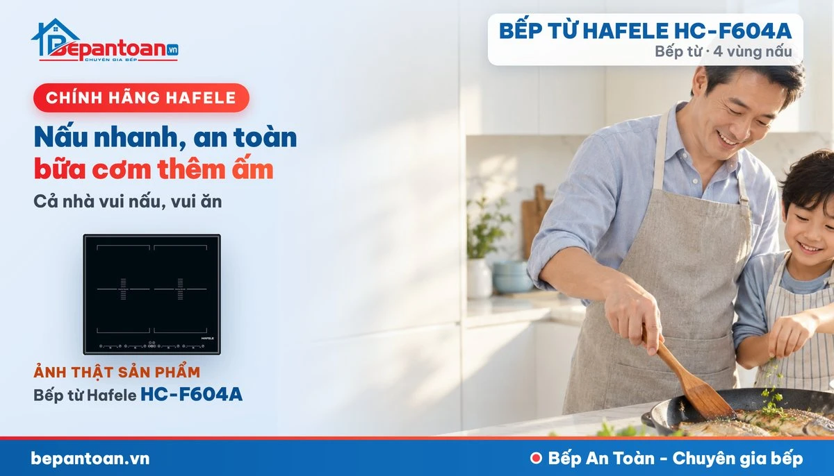 Bếp từ Hafele HC-F604A - gia đình