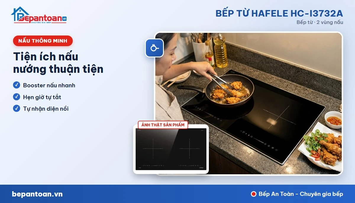 Bếp từ Hafele HC-I3732A - Tiện ích nấu nướng