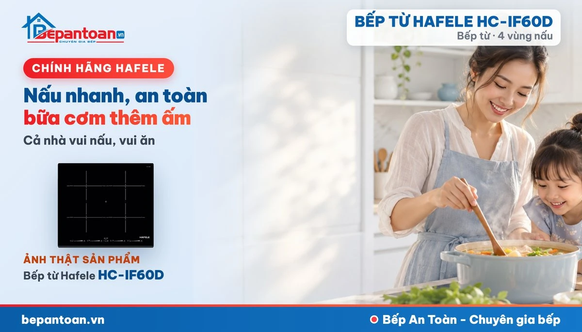 Bếp từ Hafele HC-IF60D - gia đình