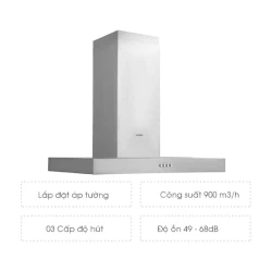Máy hút khử mùi gắn tường thẳng Hafele HH WI70B 539.81.168