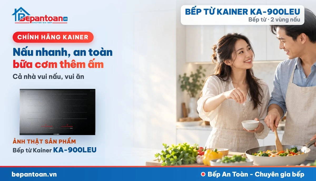 Bếp từ Kainer KA-900LEU - gia đình