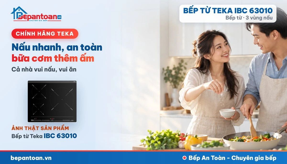 Bếp từ Teka IBC 63010 - gia đình